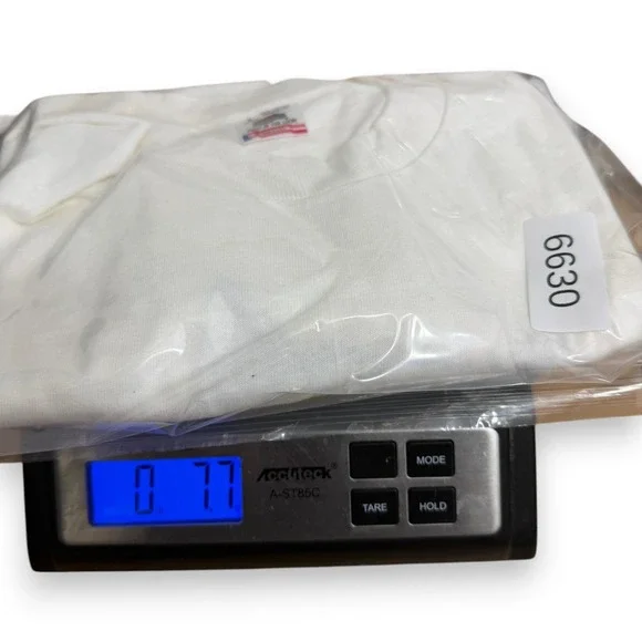 Vintage 1990 Tomkats Catering T Shirt L White Sgt Bilko Film Crew Promo Cat - Picture 14 of 14